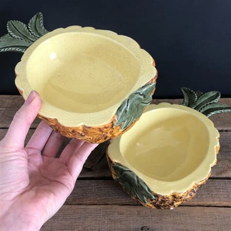 Pineapple Bowls Ceramic