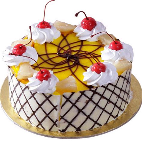 Pineapple Cake Half Kg