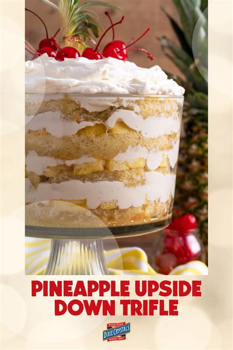 Pineapple Cake Trifle