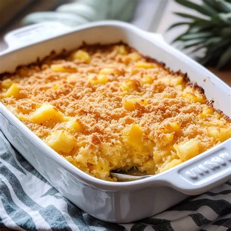 Pineapple Casserole Dish