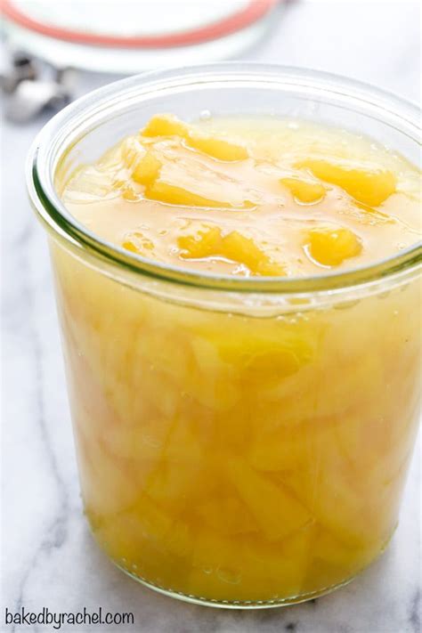 Pineapple Compote For Cake Filling