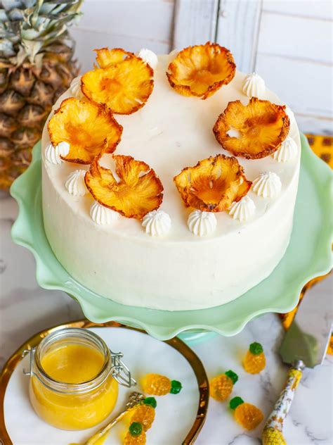Pineapple Flower For Cake