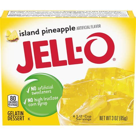 Pineapple Gelatin Jello