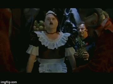 Pineapple Hitler Gif