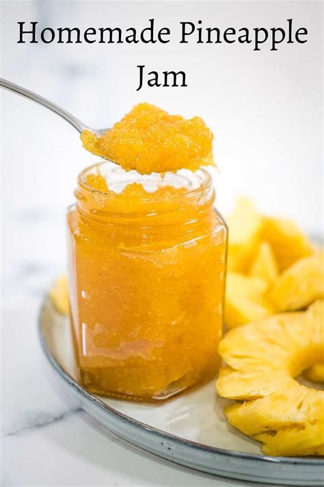 pineapple jam recipe without pectin