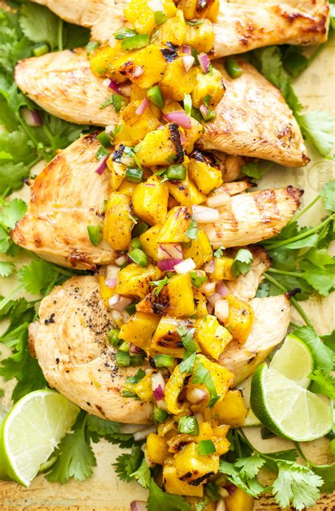 Pineapple Lime Grilled Chicken