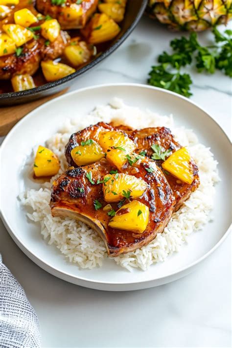 Pineapple Pork Chops