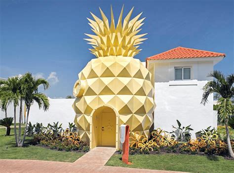Pineapple Themed Hotel
