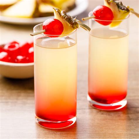 Pineapple Upside Down Cake Drink Shot