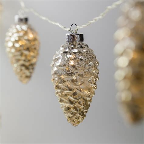 Pinecone String Lights