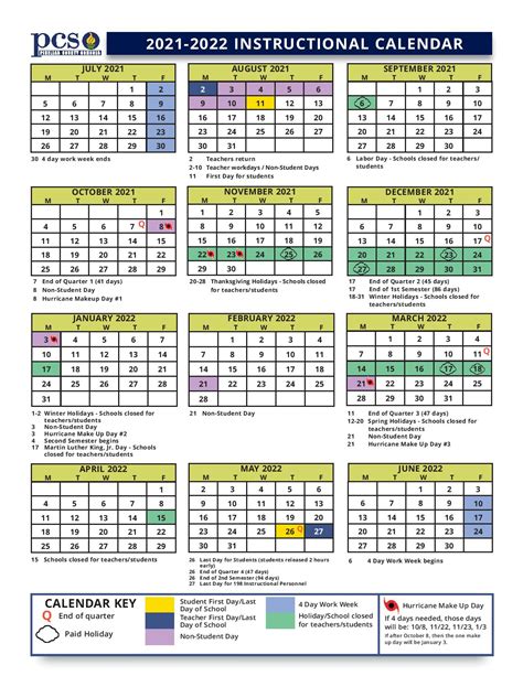 Pinellas County Schools Calendar 21-22