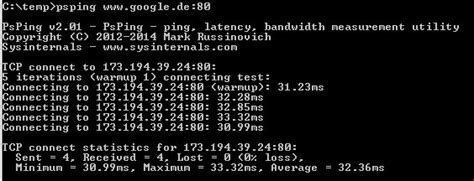 Ping Command In Cmd With Port