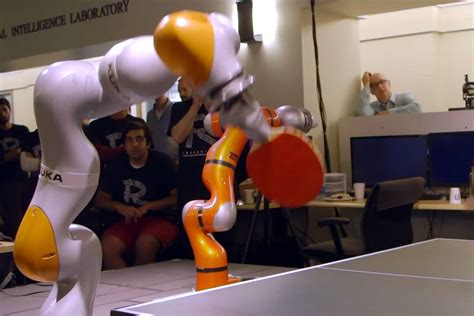 ping pong ai robot