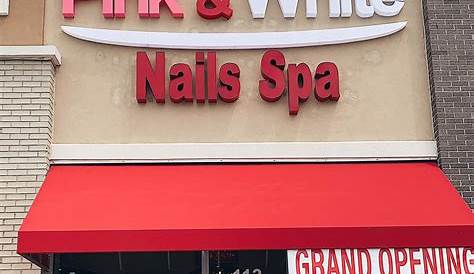 Pink & White Nails & Spa Services Nail Best Nail Salon In