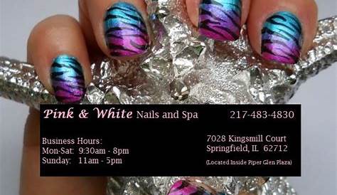 Pink & White Nails And Spa Springfield Il 62712 Best Nail Salon