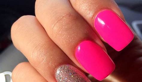 30+ Awesome Acrylic Nail Designs You'll Want in 2016 Pink acrylic