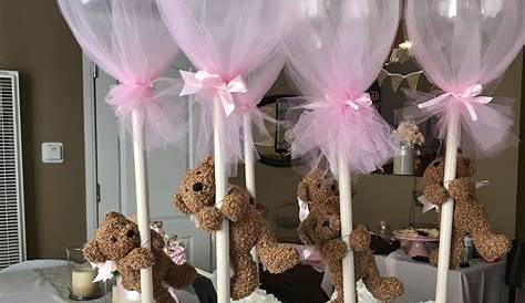 Pink Teddy Bear Vintage Lace Baby Girl Shower Invitation | Zazzle