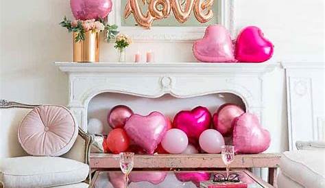 Pink And Gold Valentines Day Decor & Valentine's Party Ideas Twinkle Twinkle