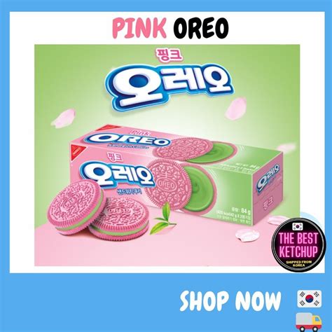 FairPrice selling Pink & Green Oreo Cookies for S1.95 per box inspired