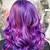 pink and purple hair styles