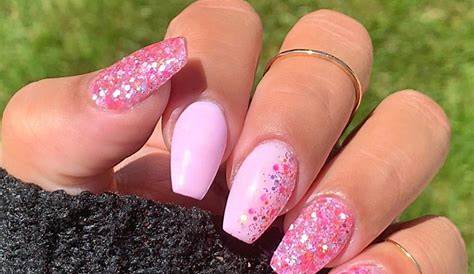 Pink And Silver Birthday Nails 30+ Awesome Acrylic Nail Designs You'll Want