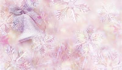 Pink And White Christmas Wallpaper
