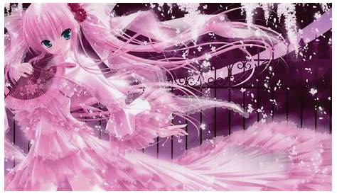 Pink Anime Landscape Wallpapers - Wallpaper Cave