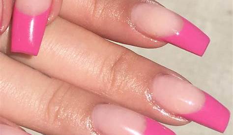 Barbie Pink French Press on Nails French Nails 20 PCS Full Etsy