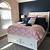 pink blue and white bedroom ideas