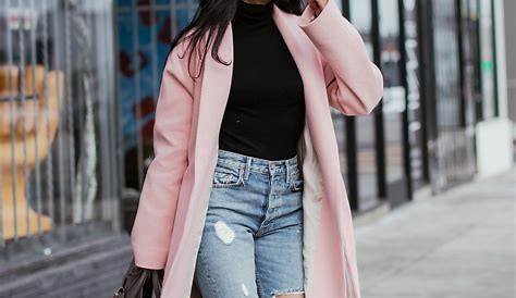 Pink Casual Outfit Ideas & Grey Bang On Style