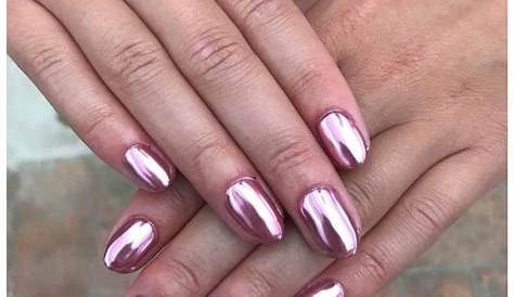 Pink Chrome Nails Design UPDATED 40 Fantastic August 2020