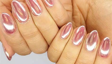 Pink Chrome Nails With Gems 45 Cool Ways To Rock In 2021