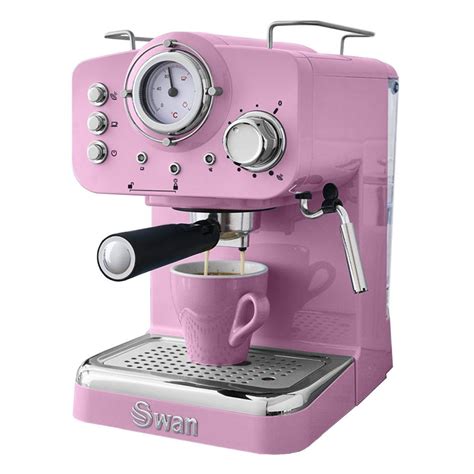 Smeg 50s Style Drip Filter Coffee Machine, Pink ECS Coffee