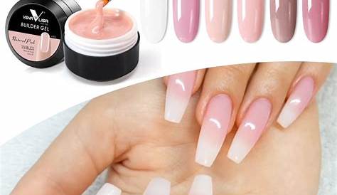 Sculpted nail extensions with hot pink French tips! ️ sopink nails 