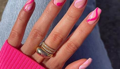 22+ Pink Summer Nail Arts, Ideas Design Trends Premium PSD, Vector
