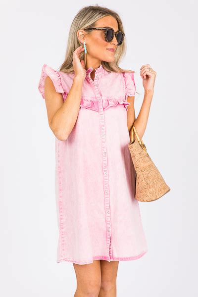 Pink Denim Dress Review 2023: The Perfect Blend Of Style And Comfort