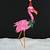 pink flamingo xmas decoration