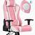 pink gaming chair canada