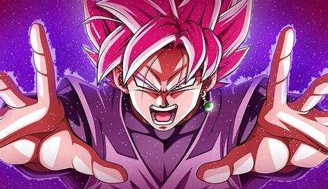 Goku Pink Hair Wallpaper