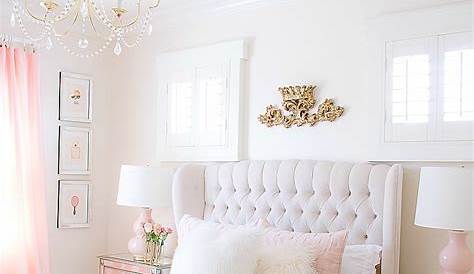 Pink Gold Bedroom Decor