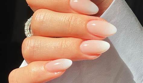 Pink Ombre Nails Almond Shape It only makes sense to pair one of the