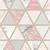 pink grey and white geometric wallpaper
