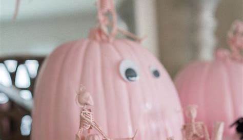 Pink Halloween Pumpkin