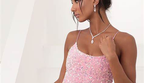 Pink Homecoming Dresses Bodycon