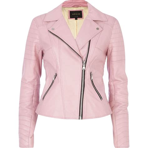 Women's Slim Fit Style Biker Hot Pink Leather Jacket