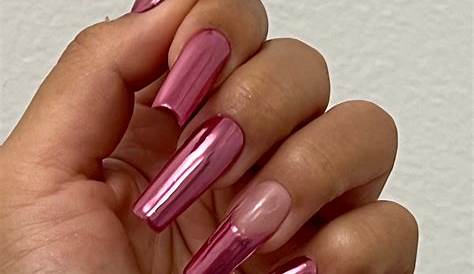 UPDATED 40 Fantastic Pink Chrome Nails (August 2020)