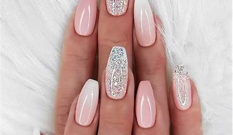 100 Beautiful Wedding Nail Art Ideas For Your Big Day Light pink