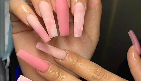 Pink Nail Ideas Baddie 15 Acrylic s Inspired Beauty