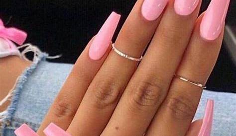 Pumpkin Spice Khalise Amor Pink nails, Pink summer nails, Blush nails
