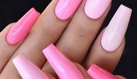 Bright pink, sparkly! Cute nail designs, Cute nails, Nail polish